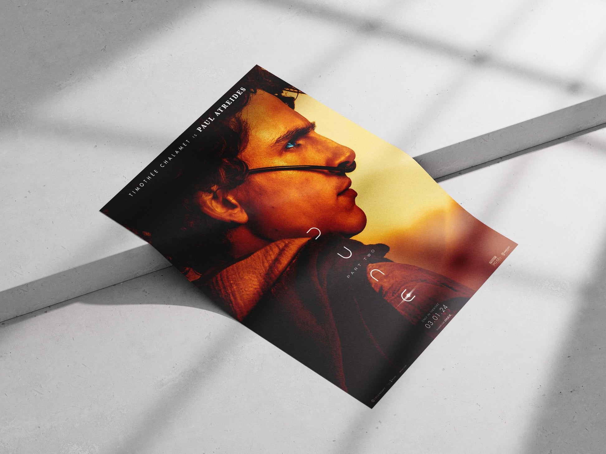 Paul Atreides from the Dune franchise Paul Atreides - Dune Legacy Poster