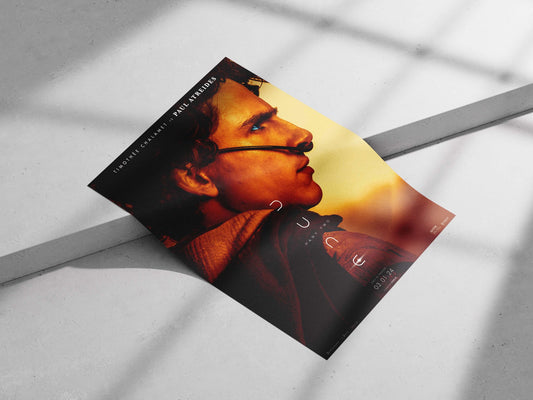Paul Atreides from the Dune franchise Paul Atreides - Dune Legacy Poster