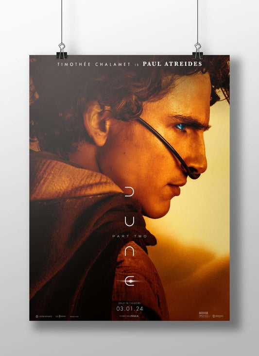 Paul Atreides from the Dune franchise Paul Atreides - Dune Legacy Poster