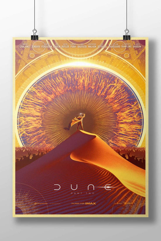 Dune Part Two (film) Paul Atreides - Dune Legacy Poster