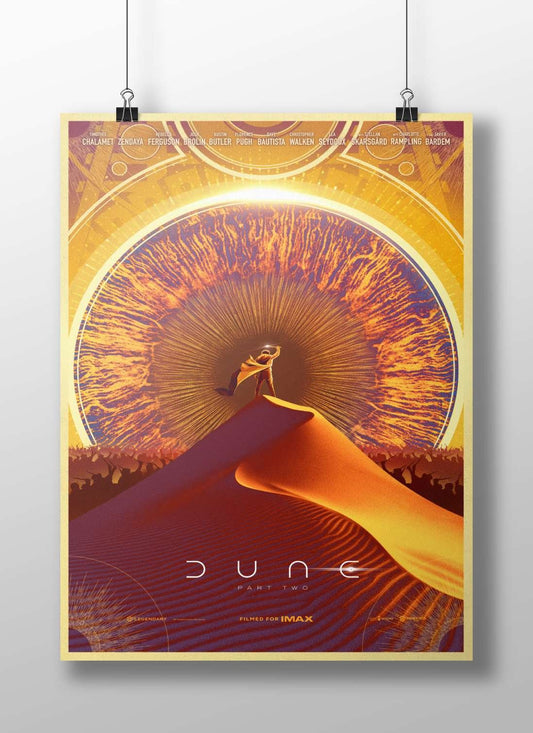 Dune Part Two (film) Paul Atreides - Dune Legacy Poster
