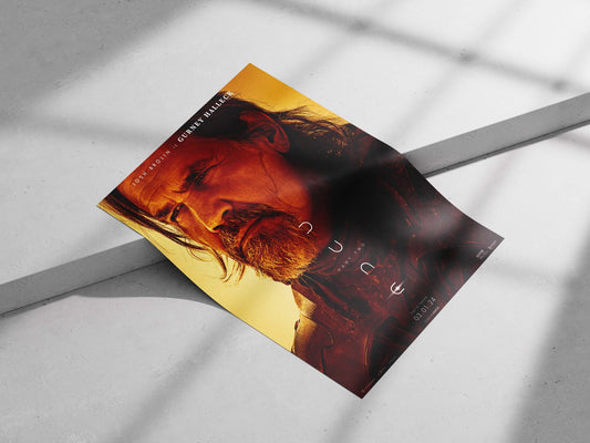 Gurney Halleck from the Dune franchise Gurney Halleck - Fremen Warrior Poster