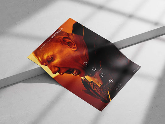 Beast Rabban from Dune: Part Two Beast Rabban - Dune Noir Poster