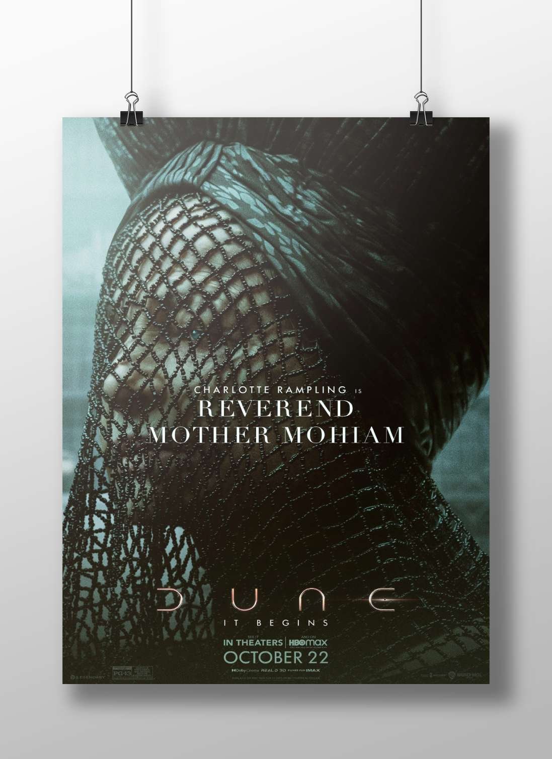Reverend Mother Mohiam (Dune franchise) Reverend Mother Mohiam - Dune Icon Poster