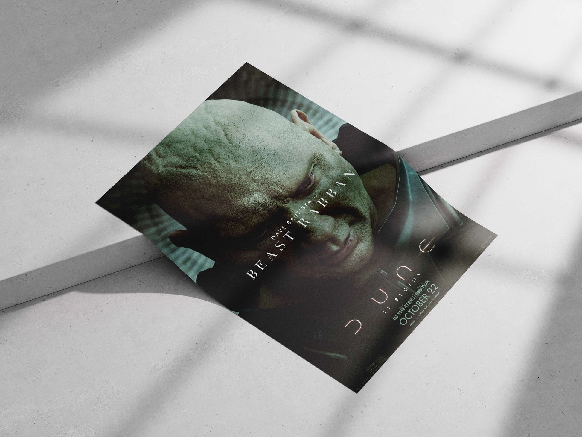 Beast Rabban from the Dune franchise Beast Rabban - Sand Warrior Poster