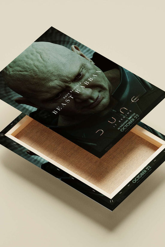 Beast Rabban from the Dune franchise Beast Rabban - Sand Warrior Poster