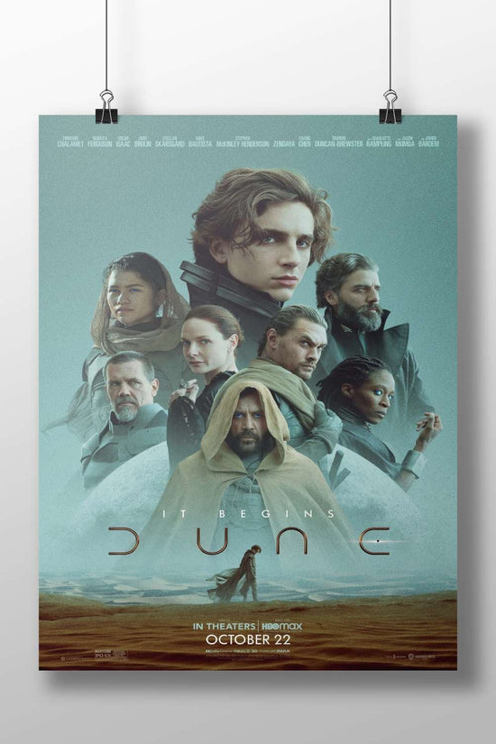 The film "Dune" (2021 adaptation of Frank Herbert's franchise) Paul Atreides - Dune Visionary Poster