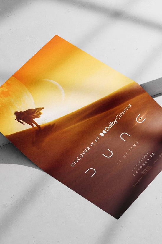 Dune (film in the Dune franchise) Paul Atreides - Dune Legacy Poster