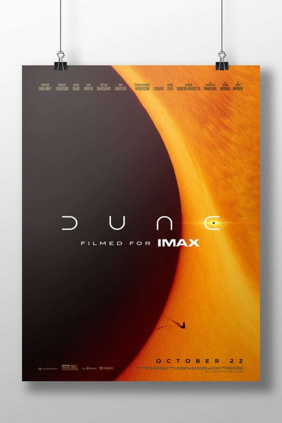 Dune (2021 film) franchise Paul Atreides - Dune Poster