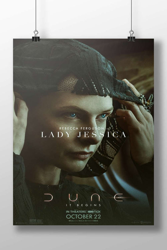 Lady Jessica from the Dune franchise (specifically the 2021 film). Lady Jessica - Dune Noir