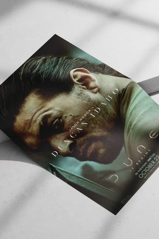Duncan Idaho from the Dune franchise. Duncan Idaho - Dune Noir Poster