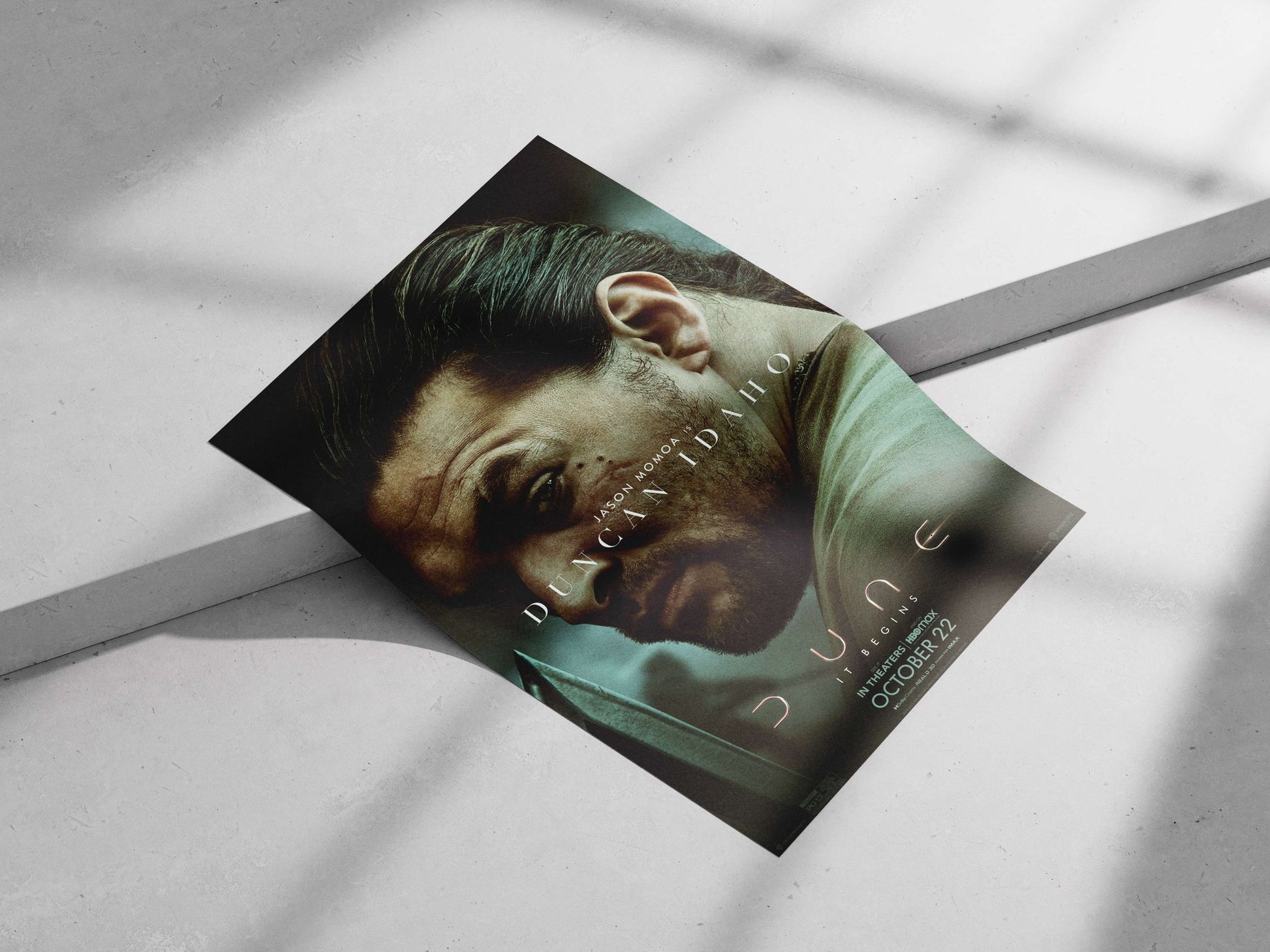 Duncan Idaho from the Dune franchise. Duncan Idaho - Dune Noir Poster