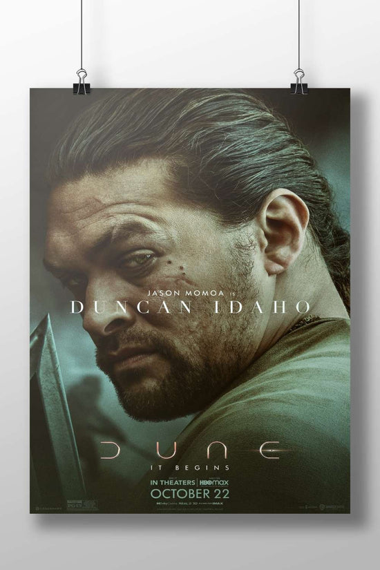 Duncan Idaho from the Dune franchise. Duncan Idaho - Dune Noir Poster