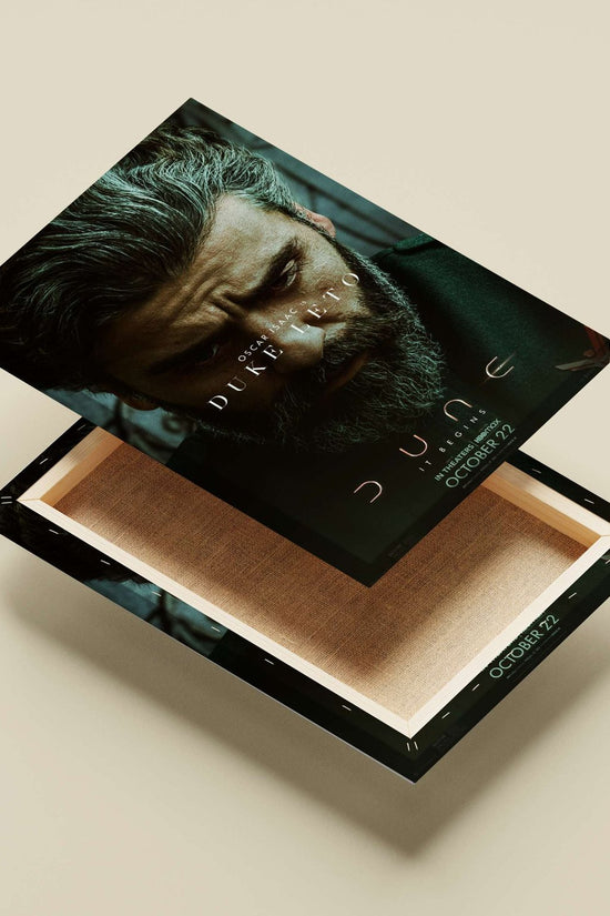 Duke Leto from the Dune franchise Duke Leto - Dune Noir Poster