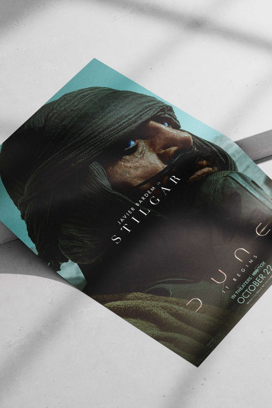 Stilgar from the Dune franchise Stilgar - Fremen Leader Poster