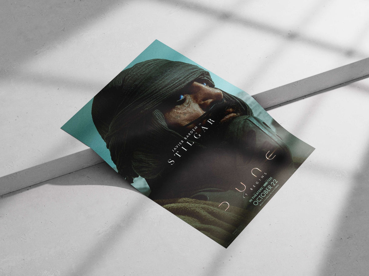 Stilgar from the Dune franchise Stilgar - Fremen Leader Poster
