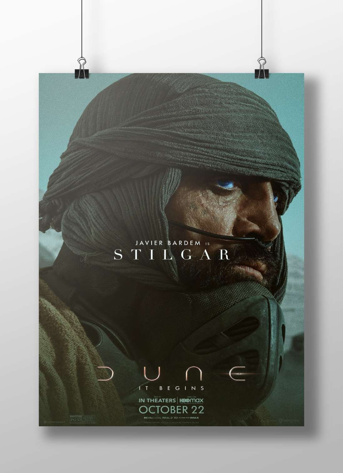 Stilgar from the Dune franchise Stilgar - Fremen Leader Poster