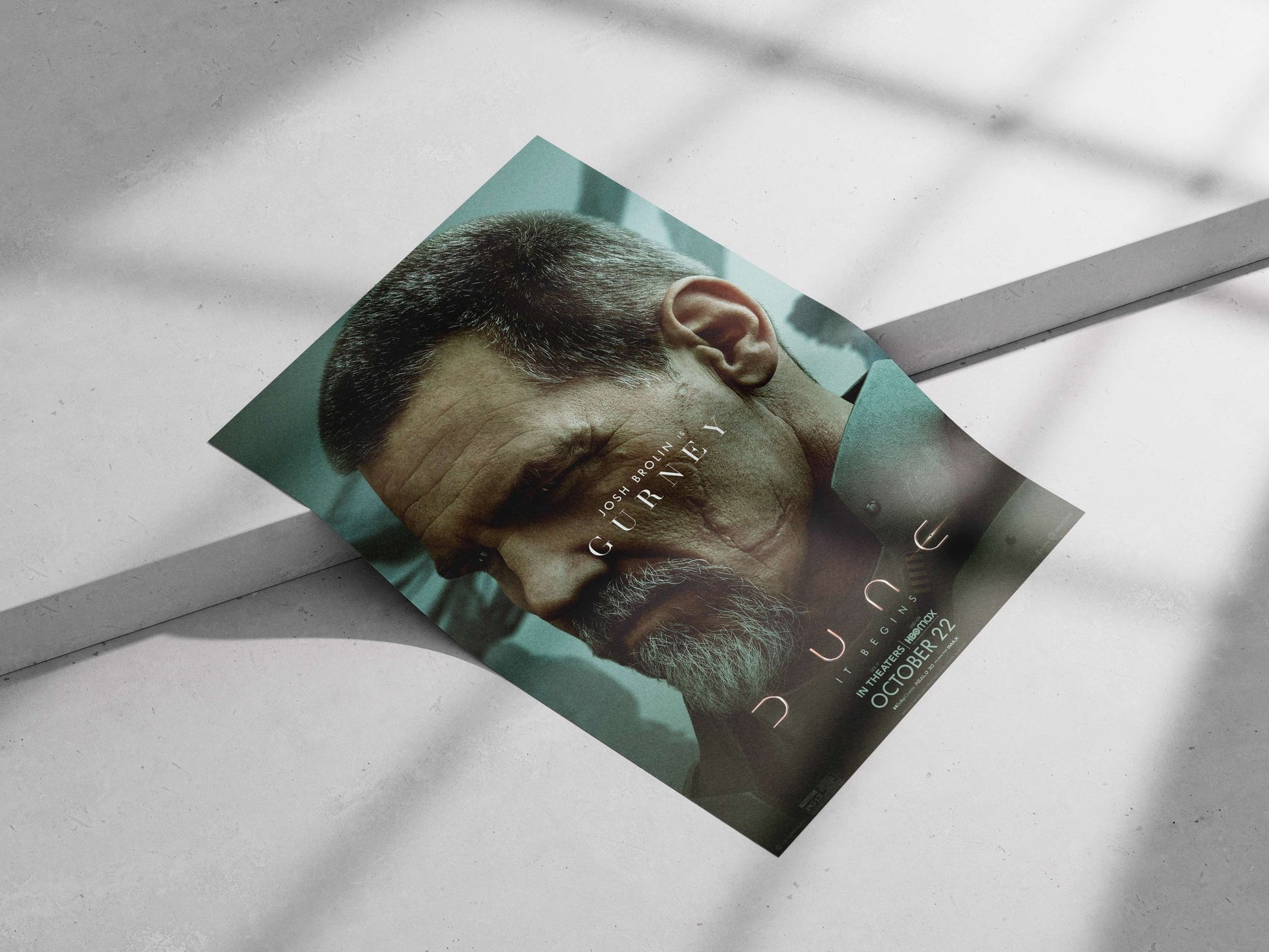 Gurney (character) from the Dune franchise. Gurney - Sandman Realms Poster