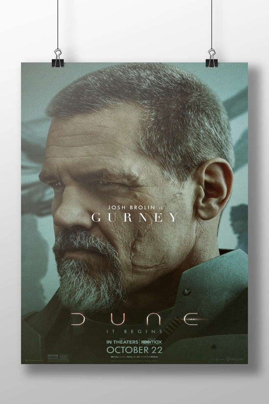 Gurney (character) from the Dune franchise. Gurney - Sandman Realms Poster