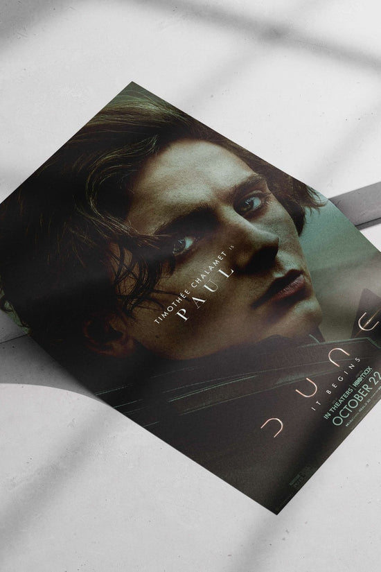 Paul from the Dune franchise Paul From The Dune - Desert Sage Poster