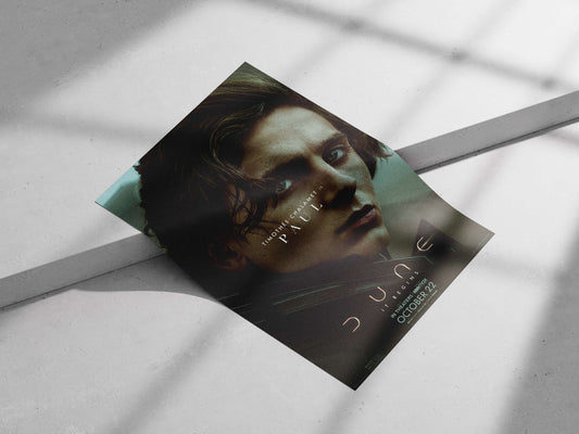 Paul from the Dune franchise Paul From The Dune - Desert Sage Poster