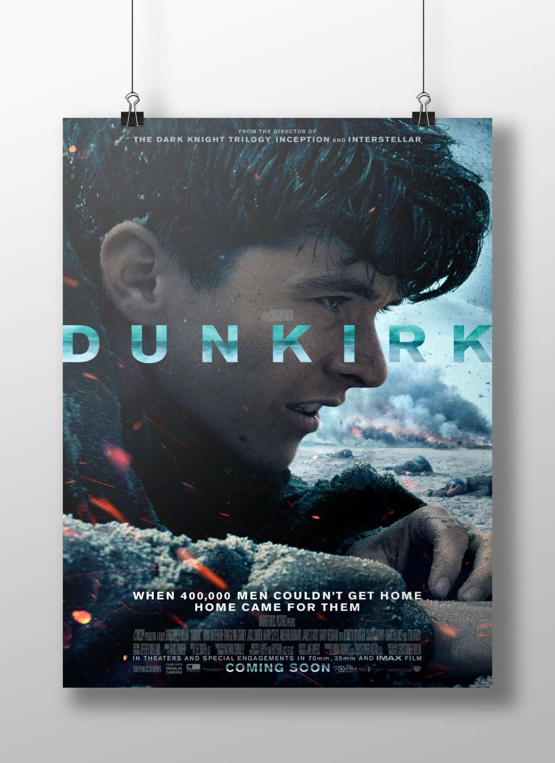 Dunkirk (the film) Dunkirk War Drama Poster