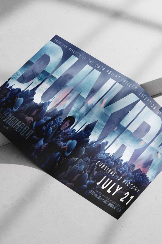 Dunkirk (2017 war film directed by Christopher Nolan) Dunkirk - Cinematic War Poster