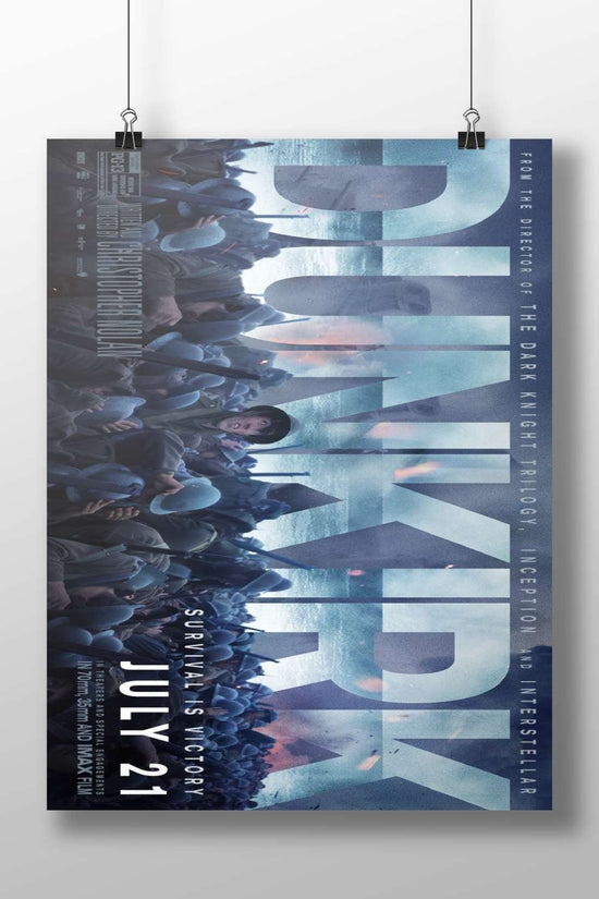 Dunkirk (2017 war film directed by Christopher Nolan) Dunkirk - Cinematic War Poster