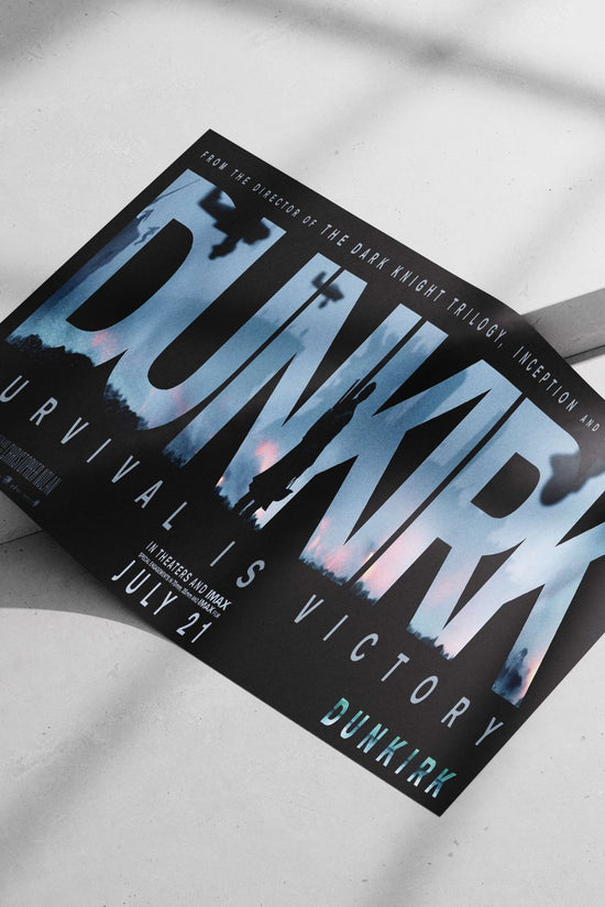 Dunkirk (the 2017 film directed by Christopher Nolan) Dunkirk - Inescapable Noir Poster