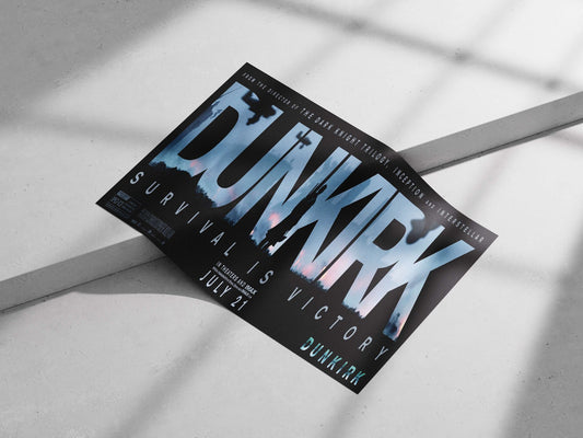 Dunkirk (the 2017 film directed by Christopher Nolan) Dunkirk - Inescapable Noir Poster