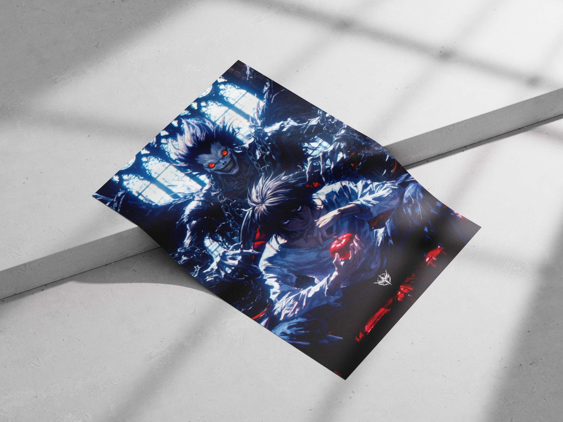 Light Yagami and Ryuk from the Death Note franchise Light Yagami & Ryuk - Dark