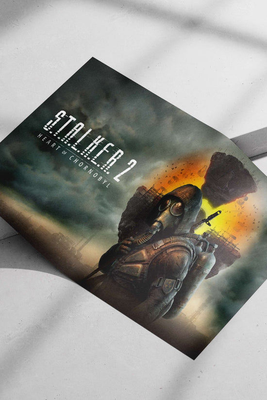 S.T.A.L.K.E.R. 2 Main Subject: S.T.A.L.K.E.R. 2 Matte poster print — Gaming wall art India | PosterBoizz