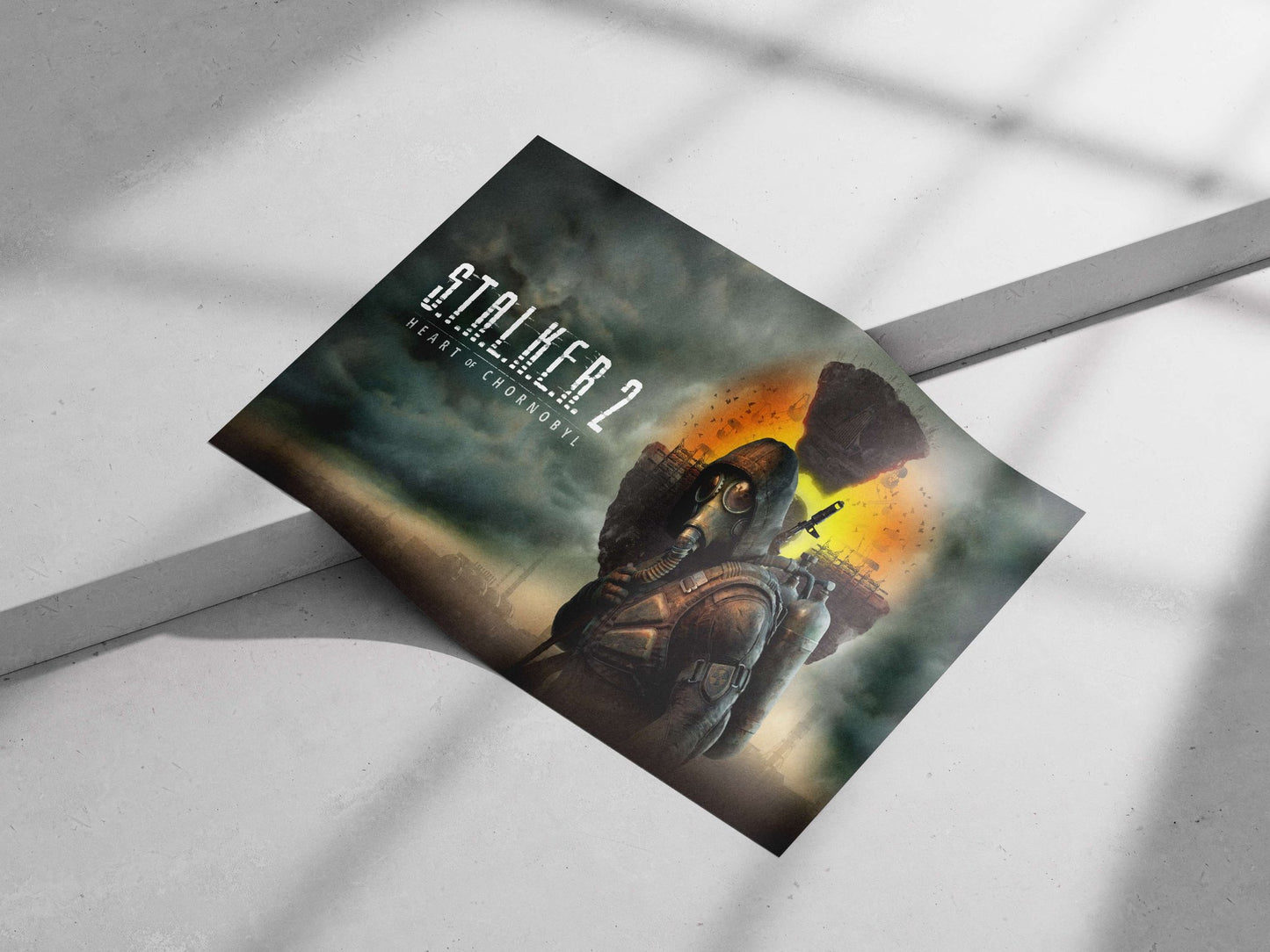 S.T.A.L.K.E.R. 2 Main Subject: S.T.A.L.K.E.R. 2 Matte poster print — Gaming wall art India | PosterBoizz