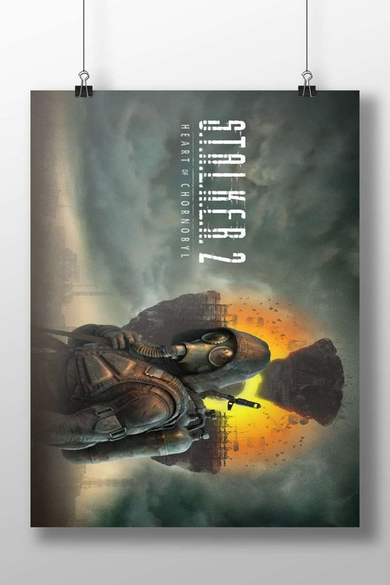 S.T.A.L.K.E.R. 2 Main Subject: S.T.A.L.K.E.R. 2 Matte BoizzBoard rigid print — Gaming wall art India | PosterBoizz