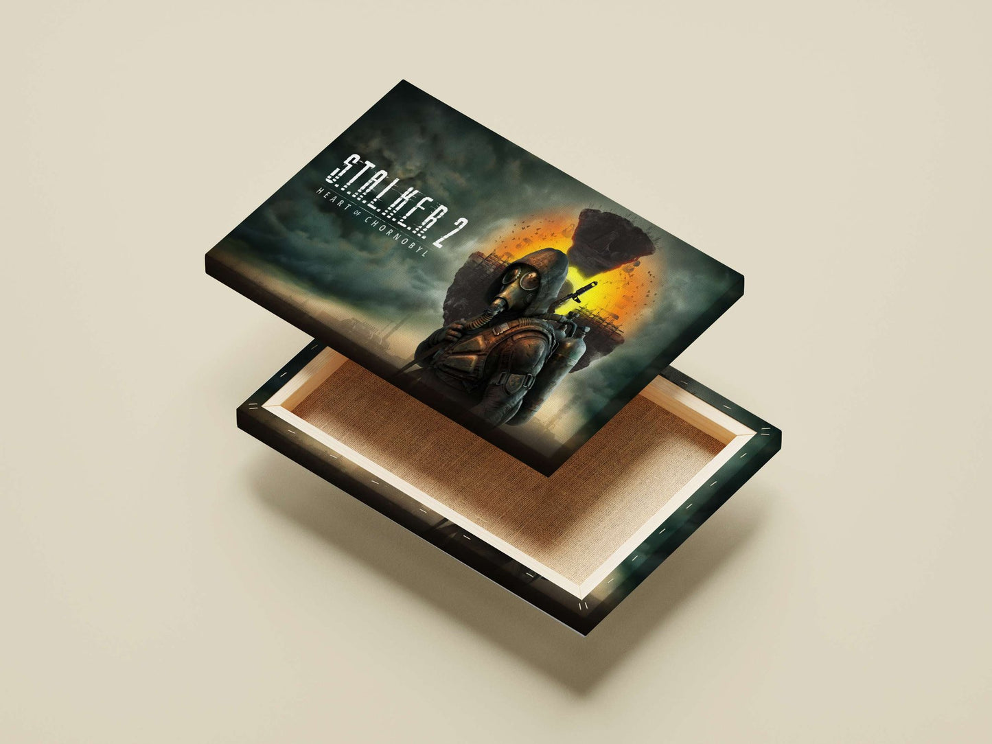S.T.A.L.K.E.R. 2 Main Subject: S.T.A.L.K.E.R. 2 Canvas wall art — Gaming wall art India | PosterBoizz