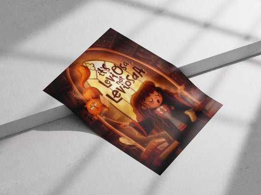 Hermione Granger from the Harry Potter franchise Hermione Granger - Wise Wizard Poster