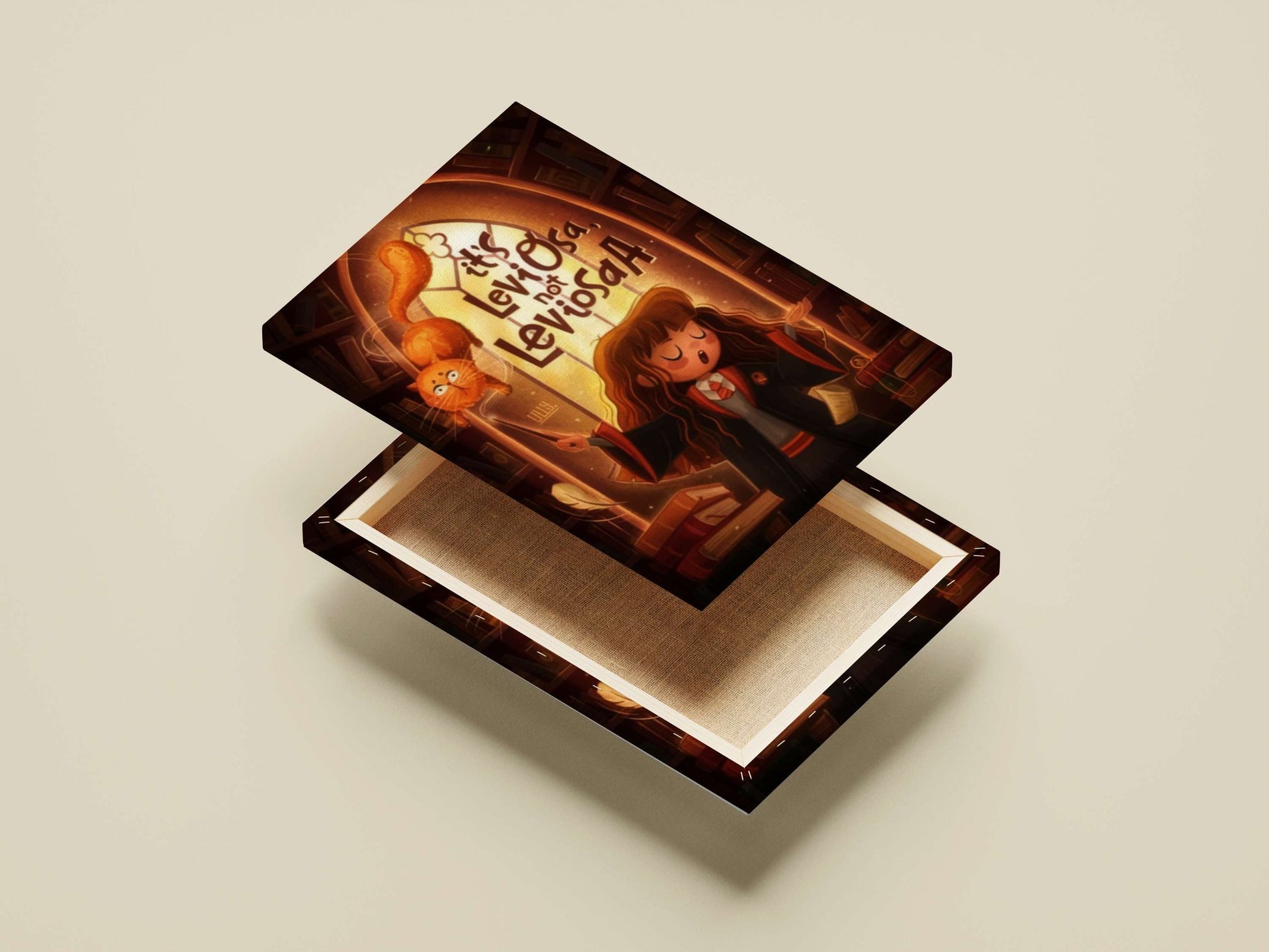 Hermione Granger from the Harry Potter franchise Hermione Granger - Wise Wizard Poster