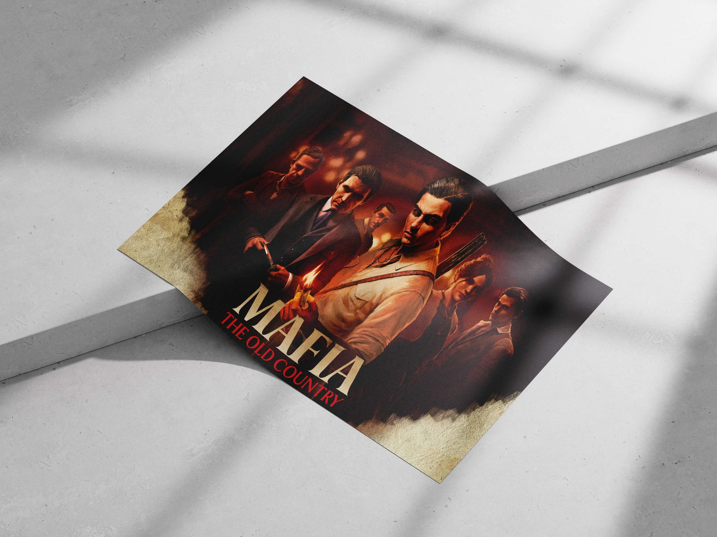 The Old Country Mafia (franchise) Main Subject: The Old Country Mafia (franchise) Matte poster print — Bollywood wall art