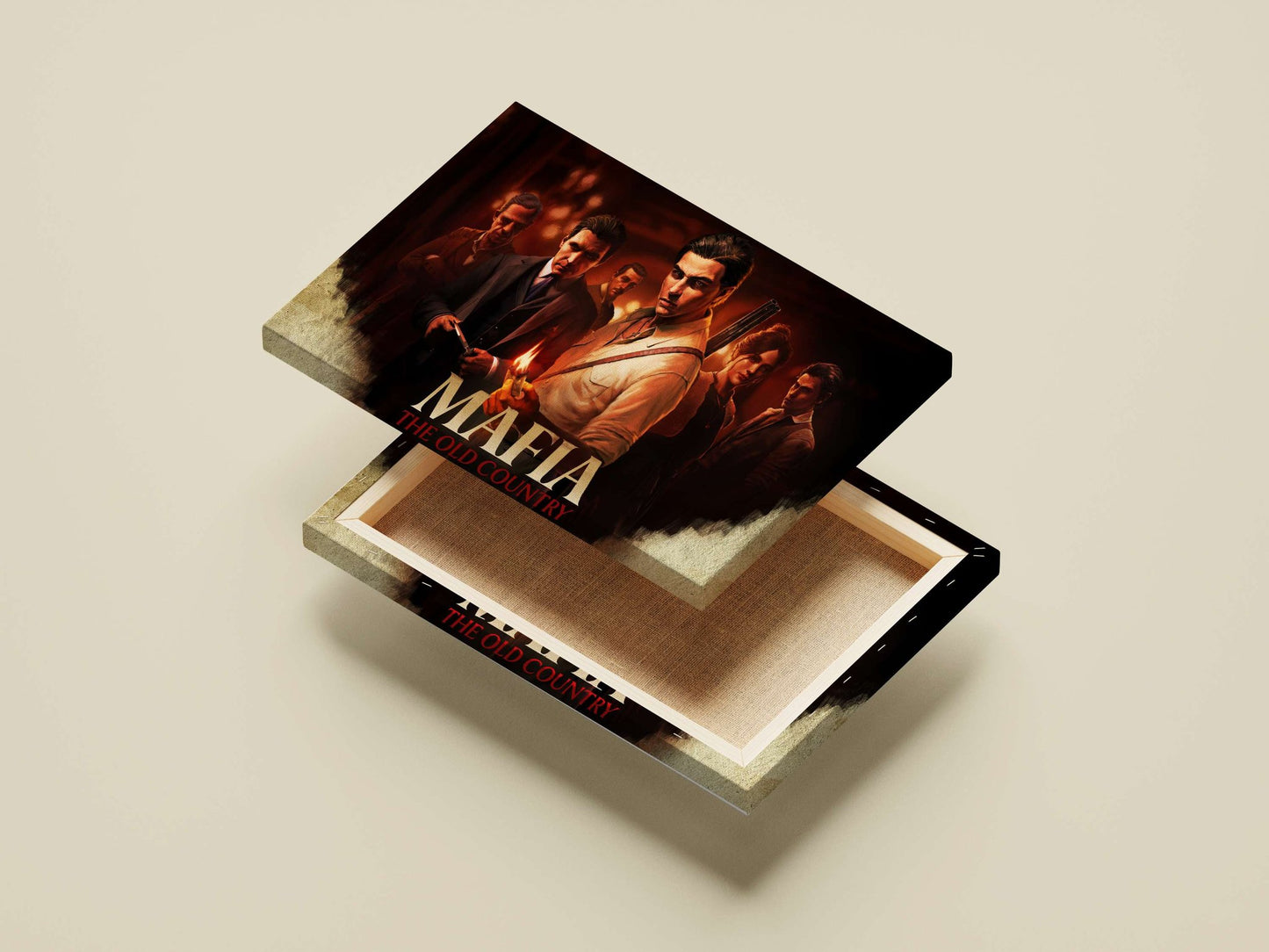 The Old Country Mafia (franchise) Main Subject: The Old Country Mafia (franchise) Canvas wall art — Bollywood wall art India