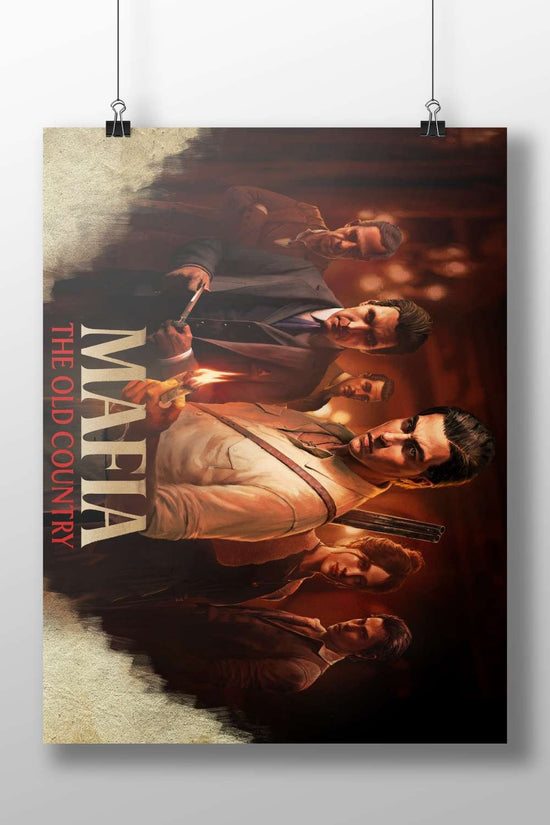 The Old Country Mafia (franchise) Main Subject: The Old Country Mafia (franchise) Matte BoizzBoard rigid print — Bollywood