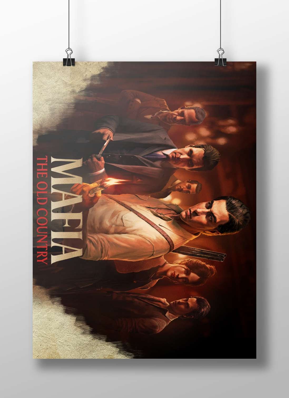 The Old Country Mafia (franchise) Main Subject: The Old Country Mafia (franchise) Matte BoizzBoard rigid print — Bollywood