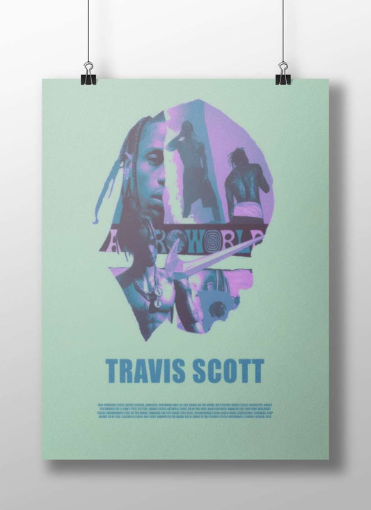 Travis Scott - Supreme Icon Poster