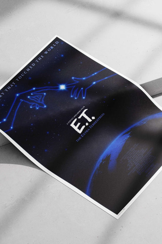 E.T. the Extra-Terrestrial (real name) E.T. The Extra-Terrestrial - Heartwarming Journey Poster