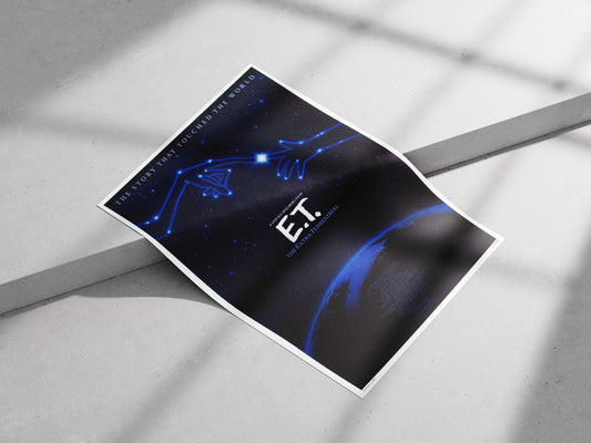 E.T. the Extra-Terrestrial (real name) E.T. The Extra-Terrestrial - Heartwarming Journey Poster