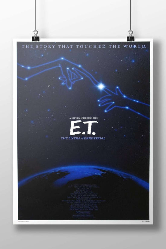 E.T. the Extra-Terrestrial (real name) E.T. The Extra-Terrestrial - Heartwarming Journey Poster