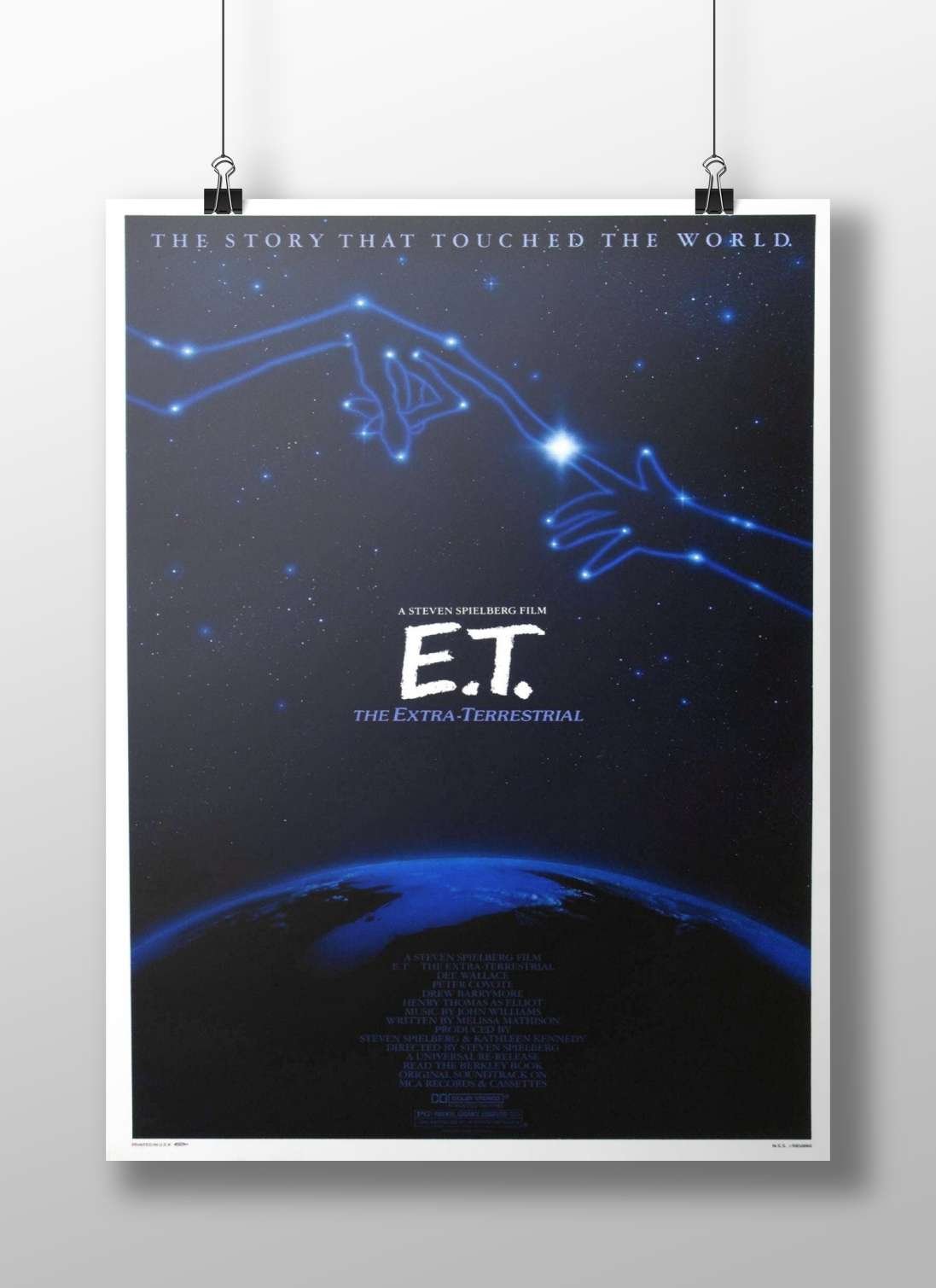 E.T. the Extra-Terrestrial (real name) E.T. The Extra-Terrestrial - Heartwarming Journey Poster