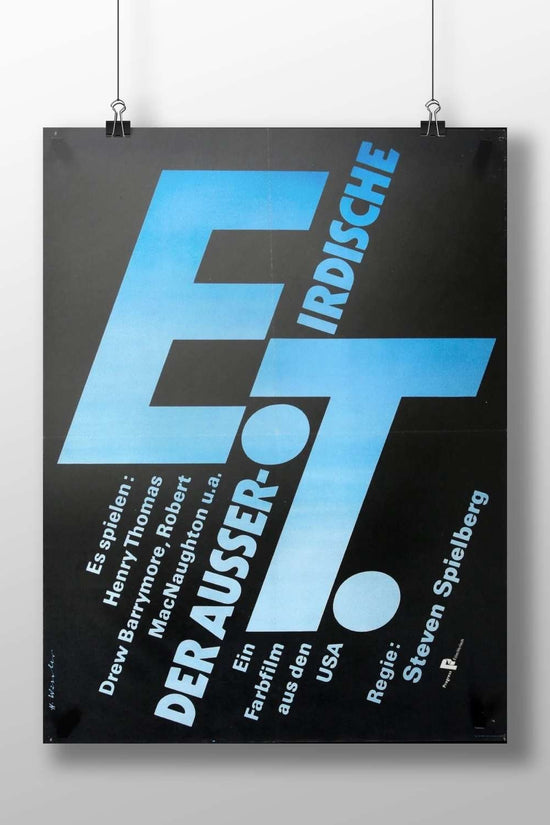 E.T. the Extra-Terrestrial (film) E.T. The Extra-Terrestrial - Classic Pop Art Poster