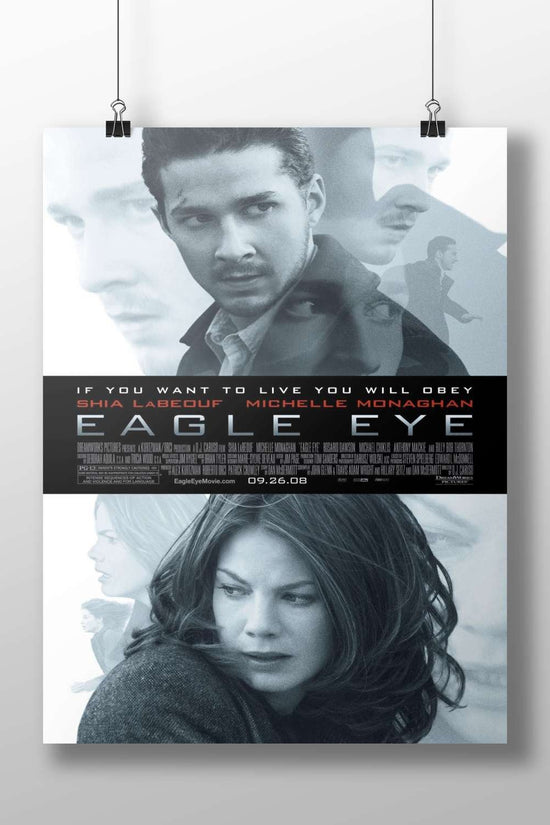 Eagle Eye (2008) film starring Shia LaBeouf and Michelle Monaghan Eagle Eye - Suspenseful Noir