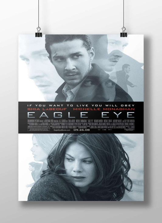 Eagle Eye (2008) film starring Shia LaBeouf and Michelle Monaghan Eagle Eye - Suspenseful Noir