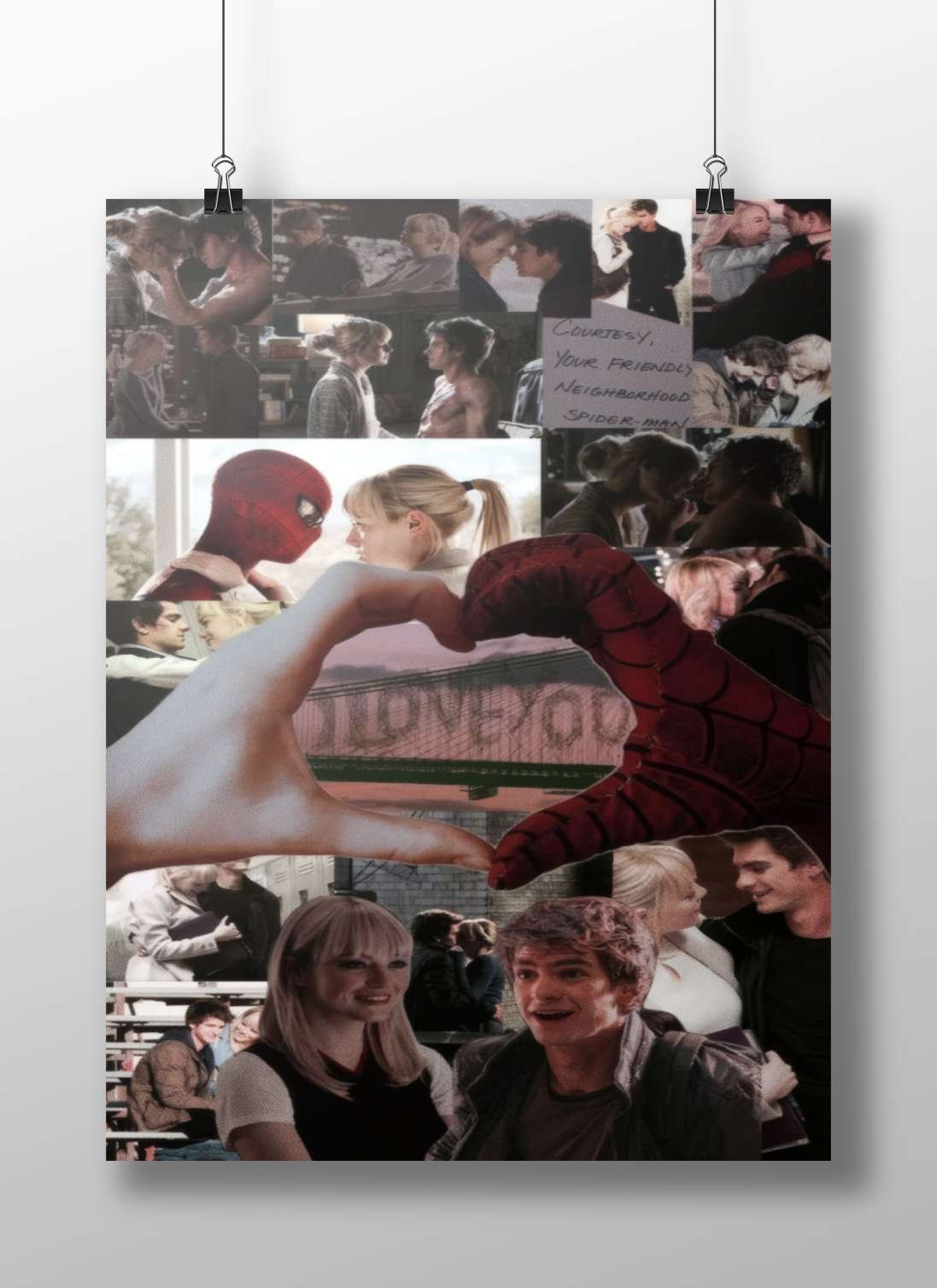 Spider-Man (Marvel's Spider-Man franchise, specifically Andrew Garfield's iteration) Spider-Man - Web-Slinging Pop Art Poster
